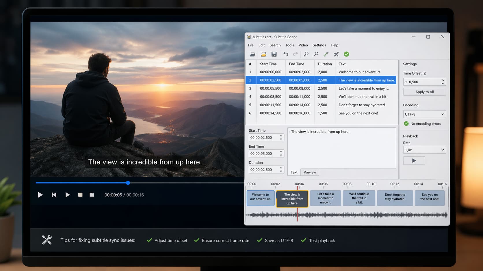 Naprawianie problem�w z napisami: synchronizacja i kodowanie UTF-8